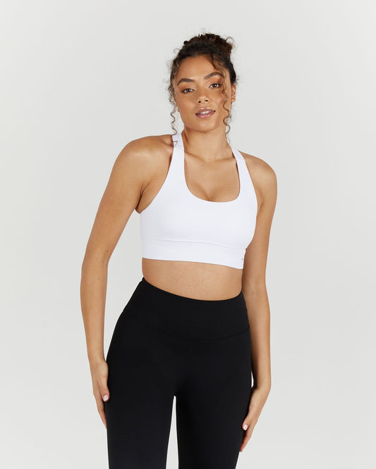 STRUCTURE III SPORTS BRA - WHITE