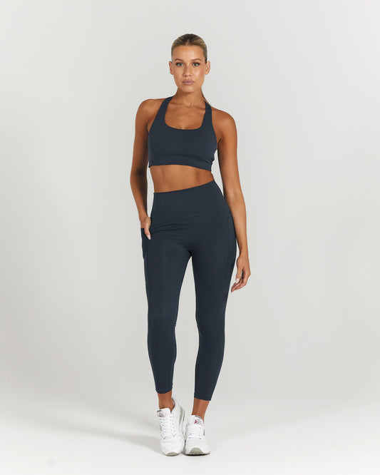 MOTION POCKET LEGGINGS 24" - STORM
